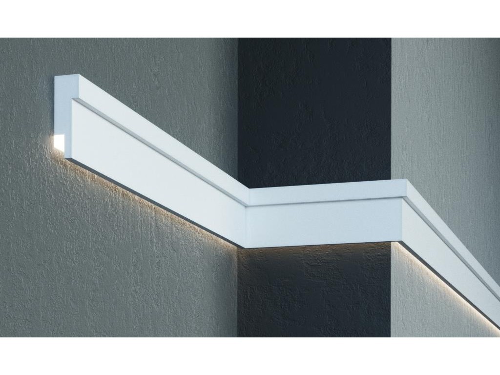 Молдинг фасадный из полистирола Leptonika MC 305 LED 2 м