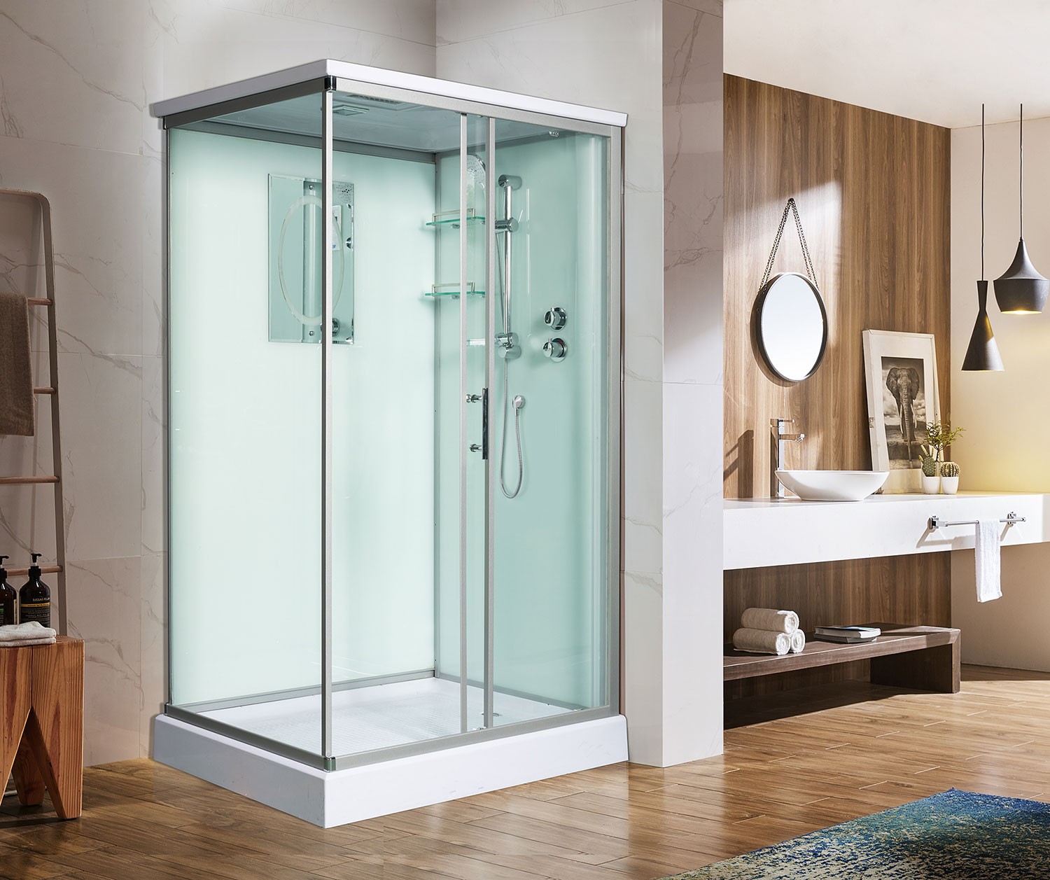 Душевая кабина Weltwasser WW500 Laine 1212 1200х900х2170 мм