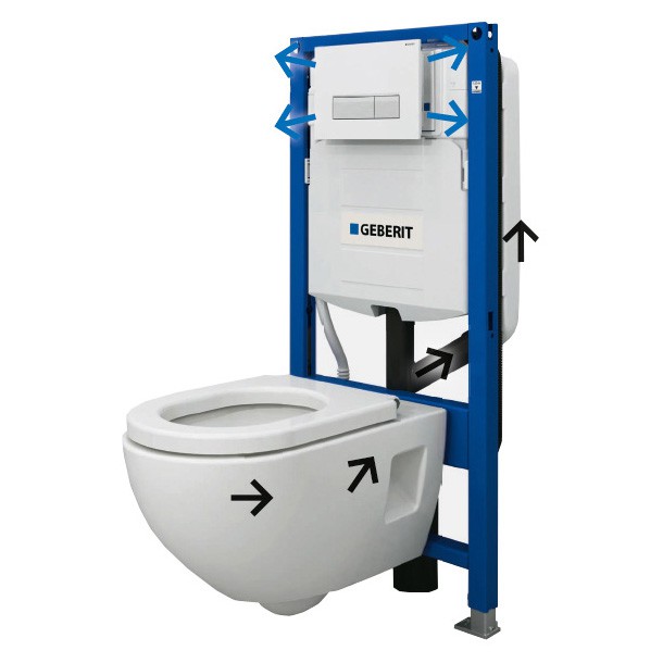 Комплект монтажный для унитаза Geberit Duofix Sigma 40 111.370.00.5 UP320