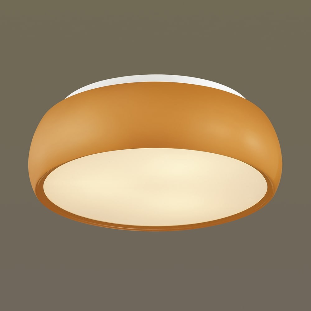 Светильник потолочный Lumion Timo 4414/3C оранжевый E27 3х60W 220V