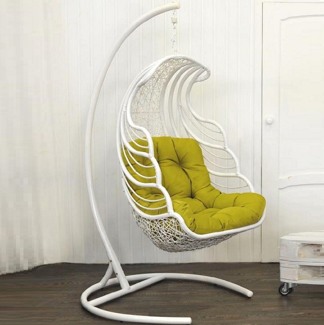 Кресло подвесное Shell белое