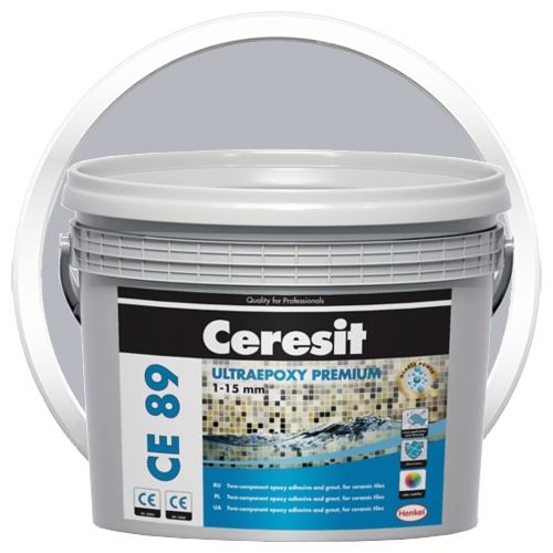 Затирка эпоксидная для швов Ceresit CE 89 Concrete Gray 809 2,5 кг