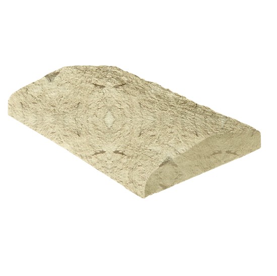 Плита накрывочная из искусственного камня White Hills 780-10 двухскатная бежевая