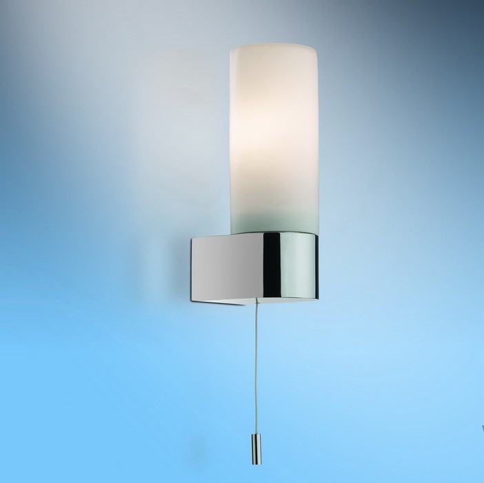 Бра с выключателем Odeon Light Want 2137/1W хром IP44 E14 40W 220V