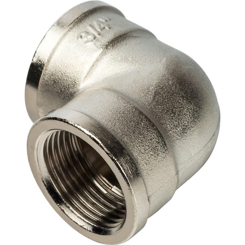 Угольник Stout SFT-0014-000034 3/4 дюйма никелированный с внутренней резьбой