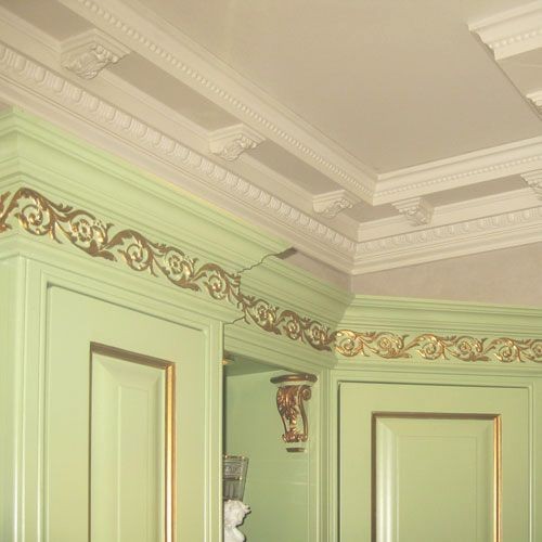 Карниз потолочный полиуретановый Orac Decor Luxxus C307 2000х195х195 мм