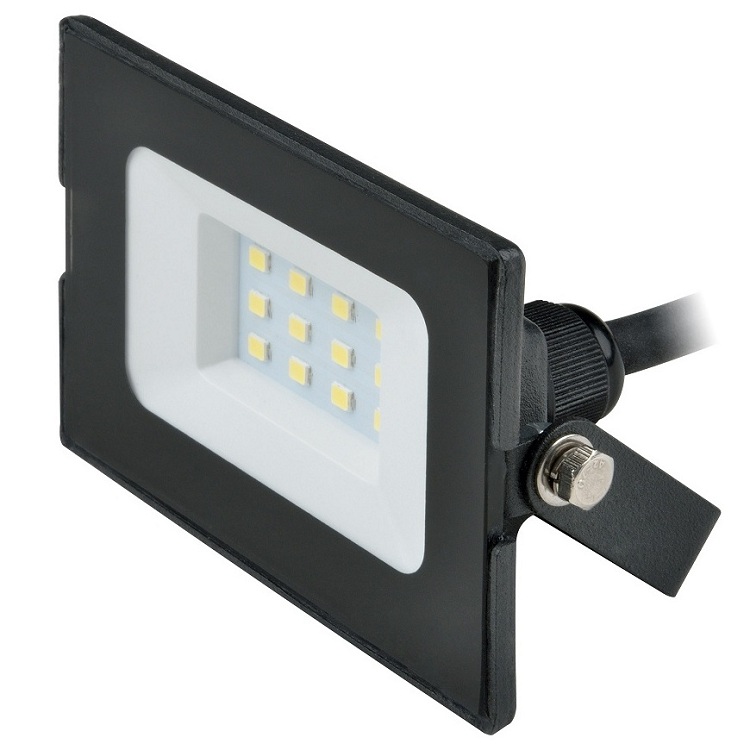 Прожектор светодиодный Volpe ULF-Q513 10W/3000K IP65 220-240В Black