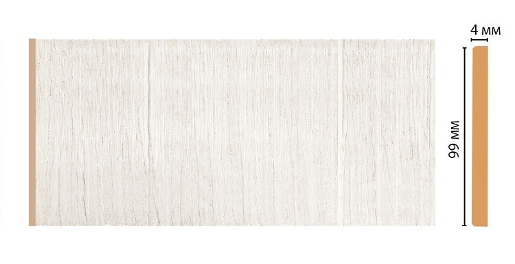 Панель декоративная Decomaster Дерево W10-7 2400х99 мм