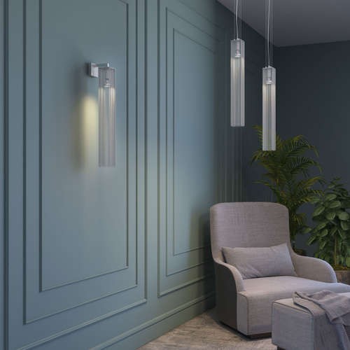 Подвес Odeon Light Luigi 4138/1 никель G10 50W 220V