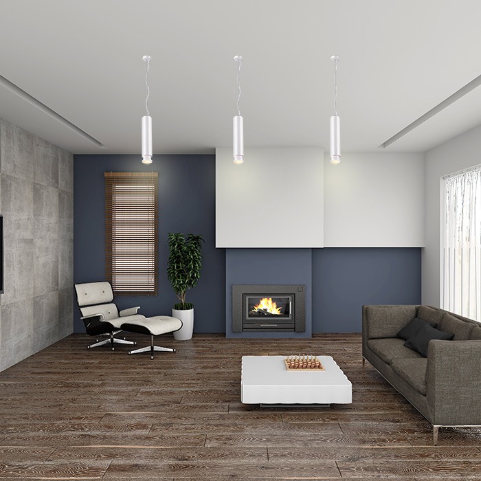 Светильник подвесной светодиодный Novotech Eddy 357974 белый 12W 220V