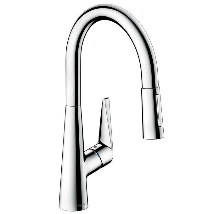 Смеситель для кухни Hansgrohe Talis S 200 72813000 с выдвижным изливом