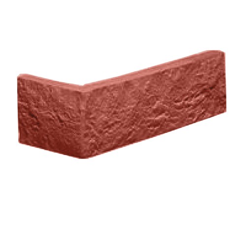 Угловой элемент KR Professional Доломитовая стена 02392 красный