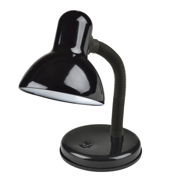 Настольная лампа Uniel Universal TLI-225 Black черная E27 60W 230V