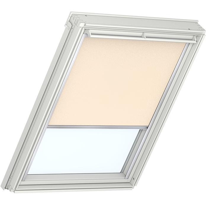 Штора рулонная Velux RFL 1086 бежевая (S08) 114х140 см на направляющих