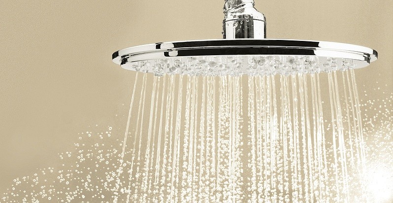 Верхний душ Grohe Rainshower Cosmopolitan 26053000 с потолочным душевым кронштейном