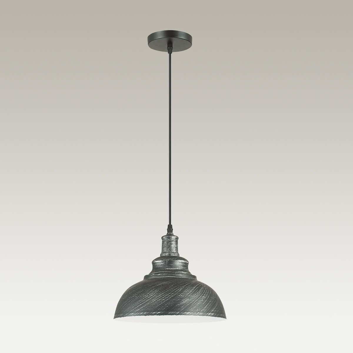 Светильник подвесной Lumion Dario 3676/1 античное серебро E27 60W 220V