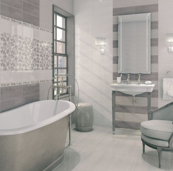 Декор керамический Kerama Marazzi MLDС046243 Мармион серый 400x250 мм