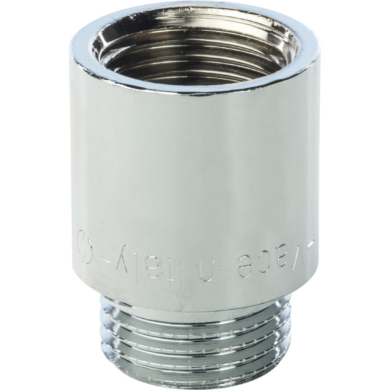 Удлинитель Stout SFT-0002-001225 1/2 дюйма 25 мм хромированный с внутренней и наружной резьбой