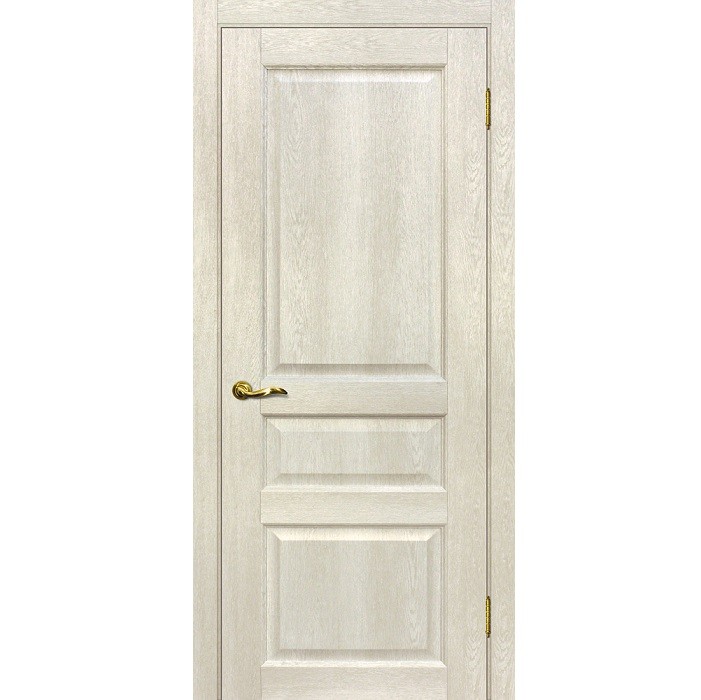 Дверное полотно Мариам Тоскана-2 ПВХ Бьянко глухое 2000х600 мм