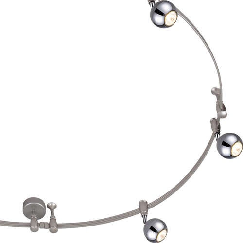 Светильник трековый с гибкой шиной Odeon Light Cemeta 3801/6TR графитовый серый GU10 6х50W 220V