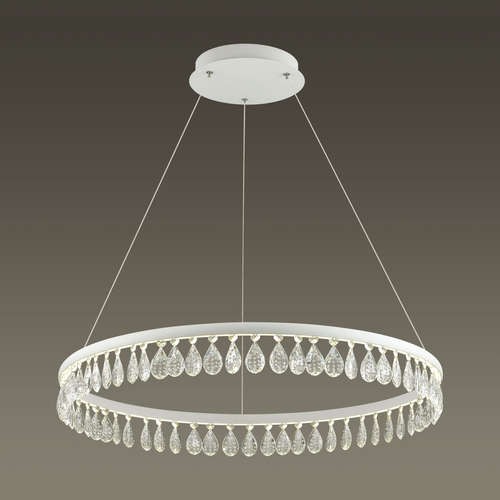 Подвес светодиодный Odeon Light Onix 4602/48L белый 48W 220V