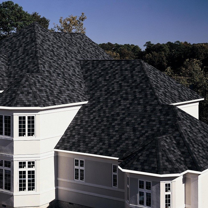 Черепица гибкая CertainTeed Highland Slate Black Granite