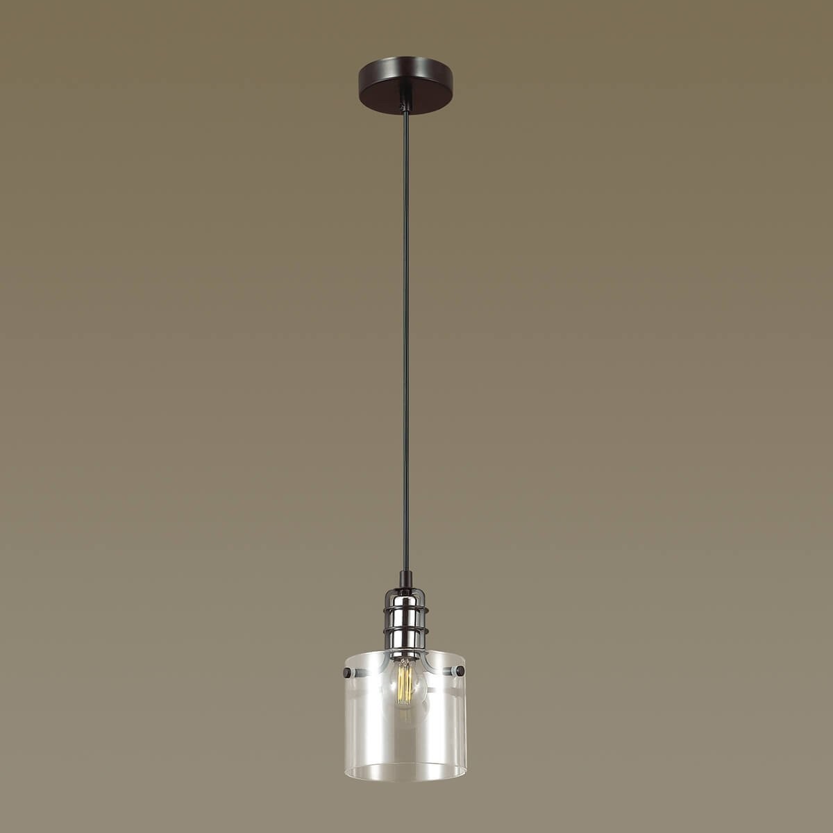 Светильник подвесной Lumion Bristol 3671/1 хром E14 40W 220V