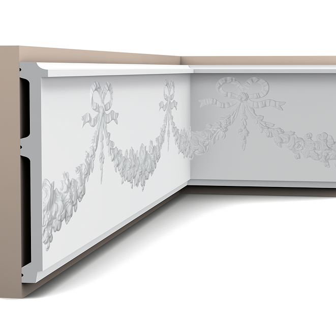 Молдинг полиуретановый Orac Decor Luxxus P7080 2000х218х29 мм