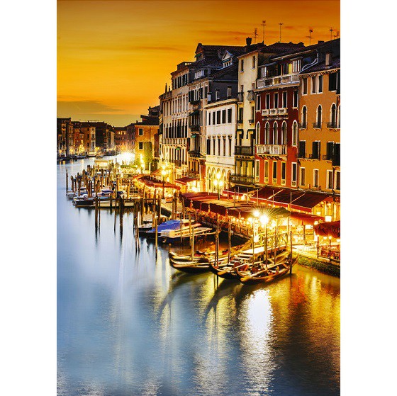 Фотообои виниловые на флизелиновой основе Decocode Венеция на закате 21-0002-WY 2х2,8 м