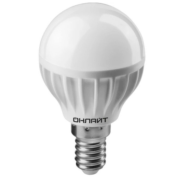 Лампа светодиодная Онлайт 71 625 OLL-G45-8-230-4K-E14