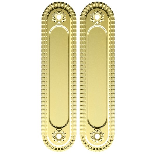 Ручка для раздвижных дверей Armadillo SH010/CL GOLD-24 золото 24К