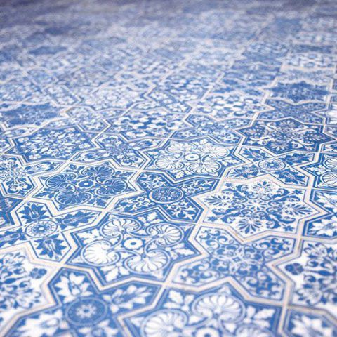 Мозаика из мрамора для пола Skalini Pantheon PNT-4 Blue