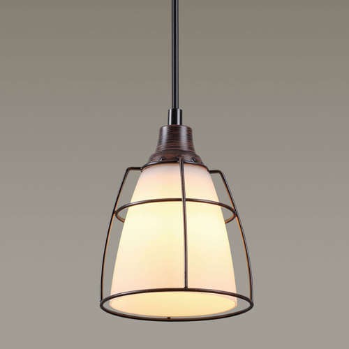 Светильник подвесной Odeon Light Lofia 3806/1L коричневый E14 60W 220V