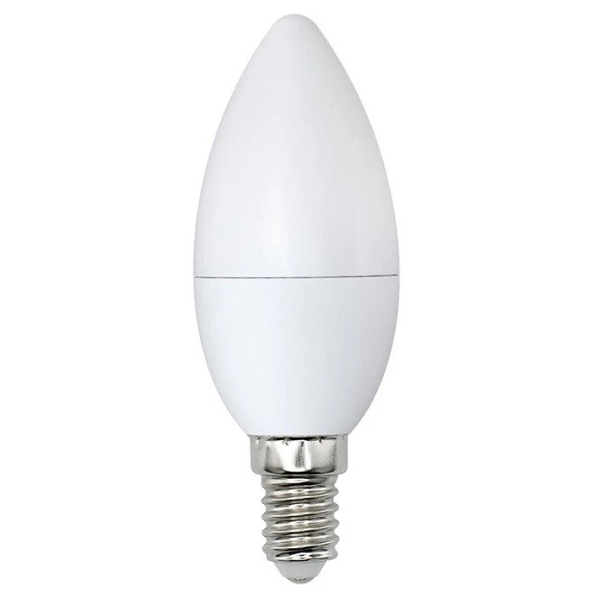 Лампа светодиодная Volpe Norma LED-C37-9W/WW/E14/FR/NR 3000K