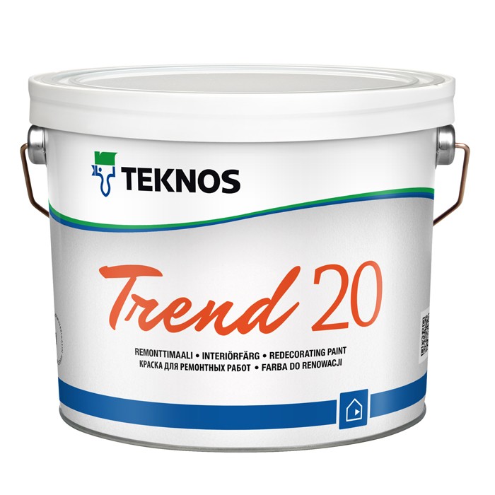 Краска Teknos Trend 20 РМ1 2,7 л