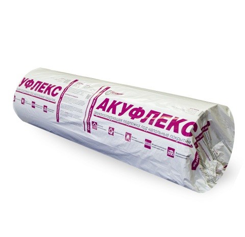 Материал звукоизоляционный Акуфлекс 15000х1000х4 мм