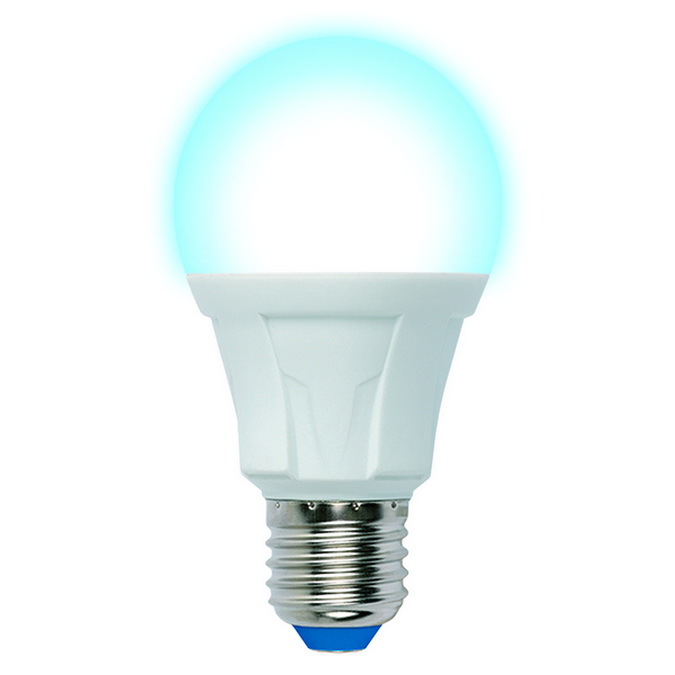 Лампа светодиодная Uniel Яркая LED-A60 18W/6500K/E27/FR PLP01WH матовая 6500K