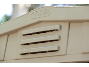 Сарай пластиковый Keter Factor 6х6 серый