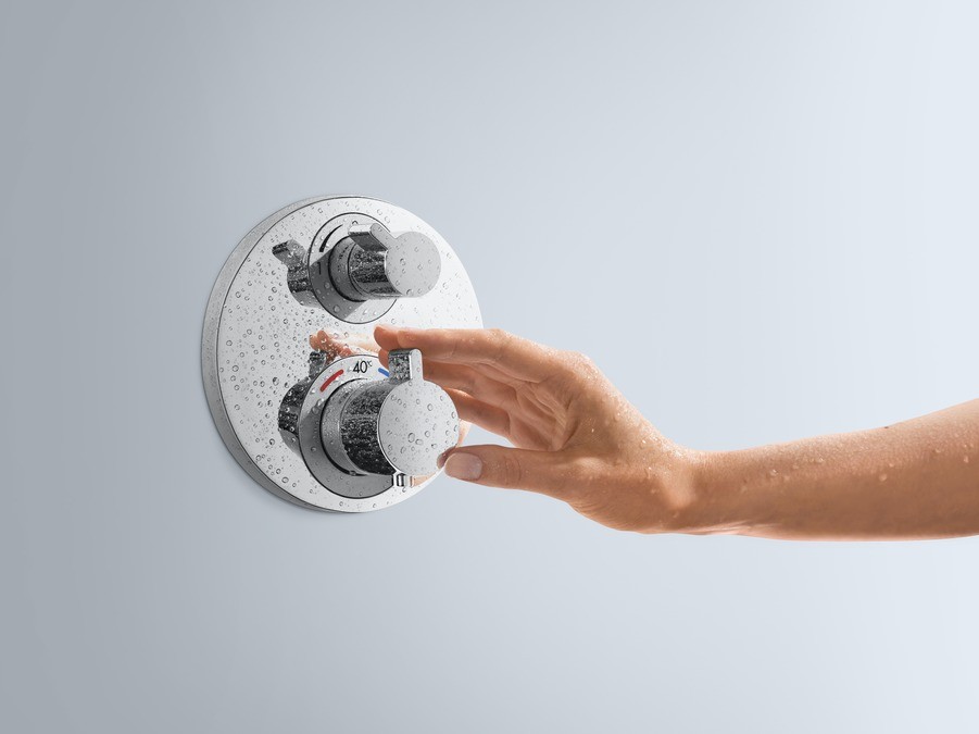 Термостат для душа Hansgrohe Ecostat S 15758000