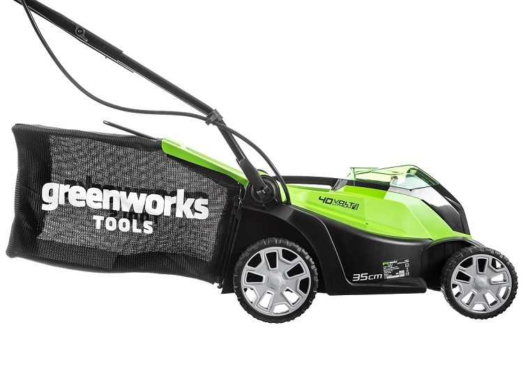 Газонокосилка аккумуляторная Greenworks G40LM41