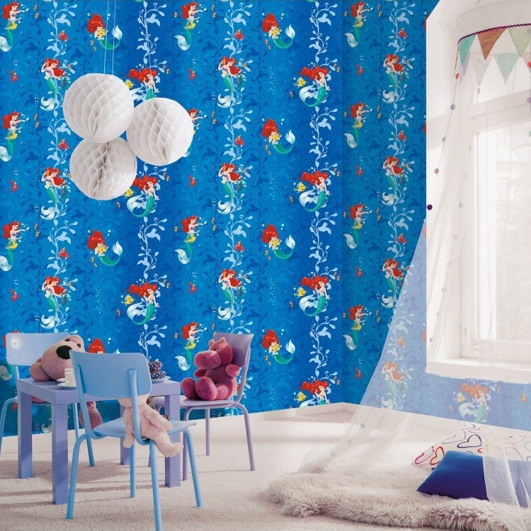 Обои виниловые на флизелиновой основе Erismann Disney Ariel E-D-004