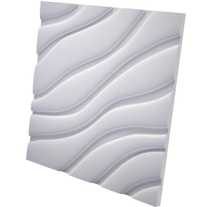 Дизайнерская 3D панель из гипса Artpole Velvet 600х600 мм