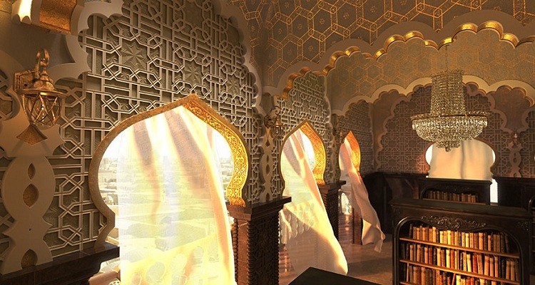 Дизайнерская 3D панель из гипса Artpole Sultan 600х600 мм