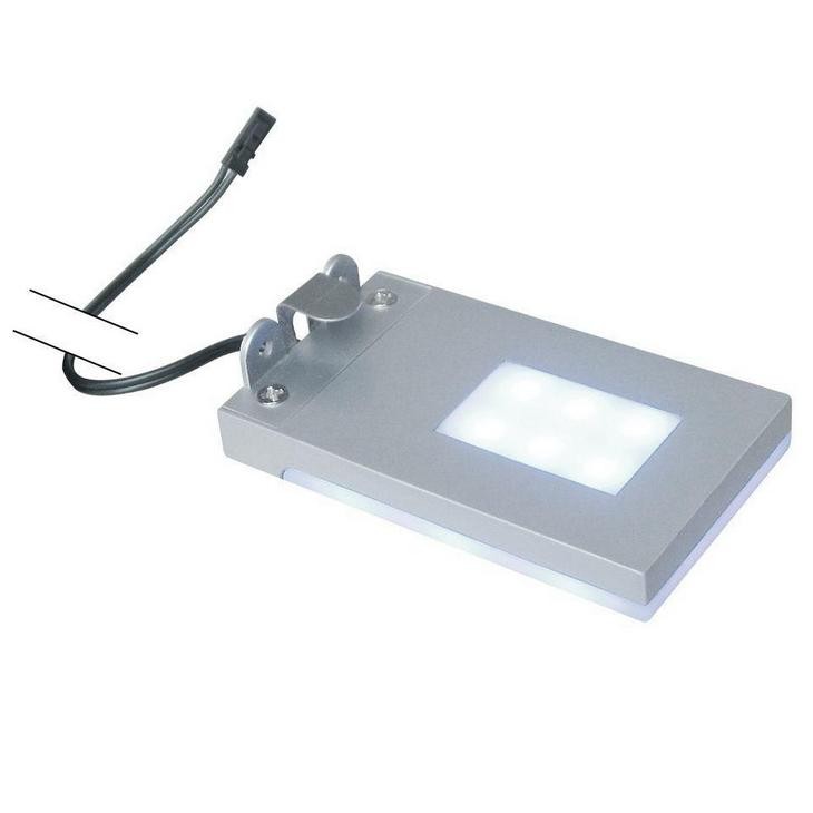 Подсветка светодиодная Uniel ULE-C01-1,5W/NW IP20 Silver белый свет без источника питания