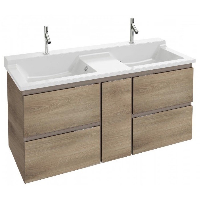 Тумба под раковину Jacob Delafon Soprano EB1332-E10 1360х535х634 мм квебекский дуб
