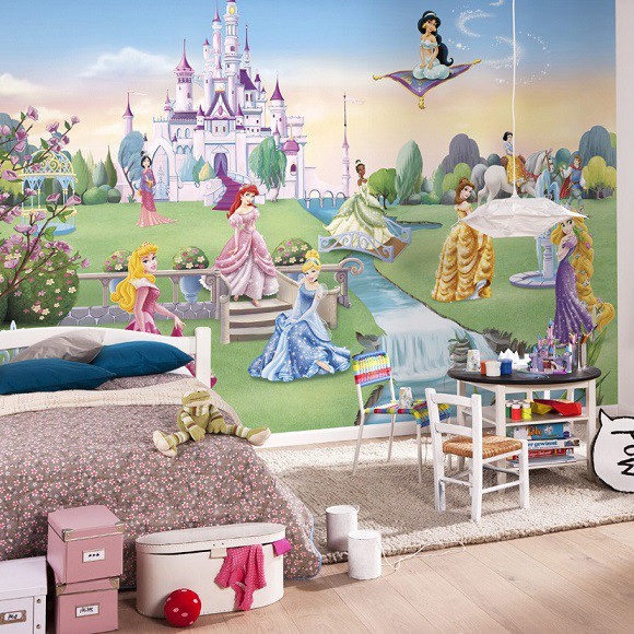 Фотообои бумажные Komar Princess Castle 8-414 3,68x2,54 м