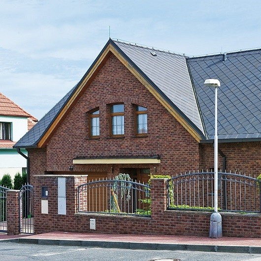 Кирпич облицовочный ручной формовки Muhr Nr 7 Westfalisch-bunt WFD 210х100х65 мм