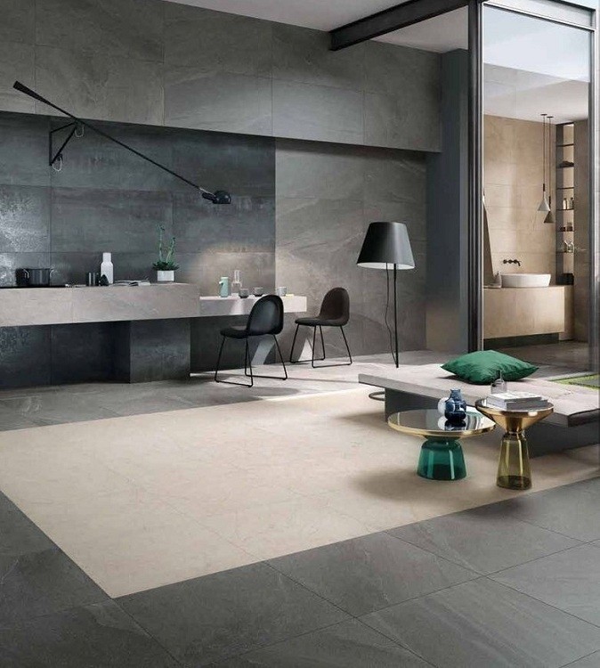 Керамогранит Italon Contempora Carbon патинированный 600х600 мм