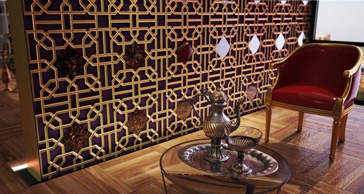 Дизайнерская 3D панель из гипса Artpole Sultan 600х600 мм