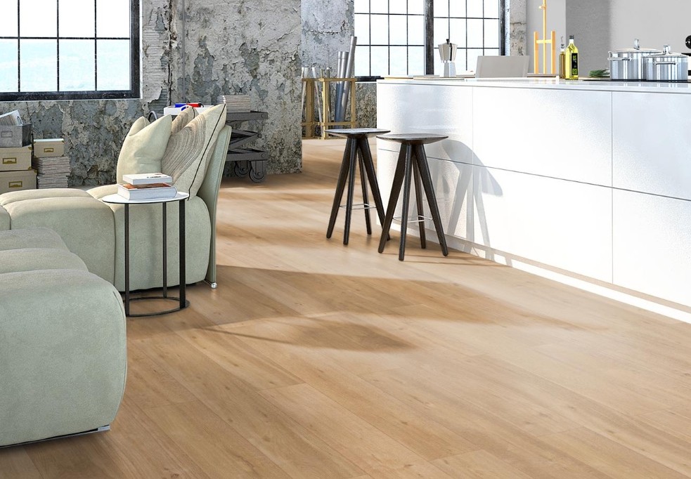 Плитка напольная виниловая Classen Green Vinyl Touch 48337 Дуб Скальный 1290x173x4 мм